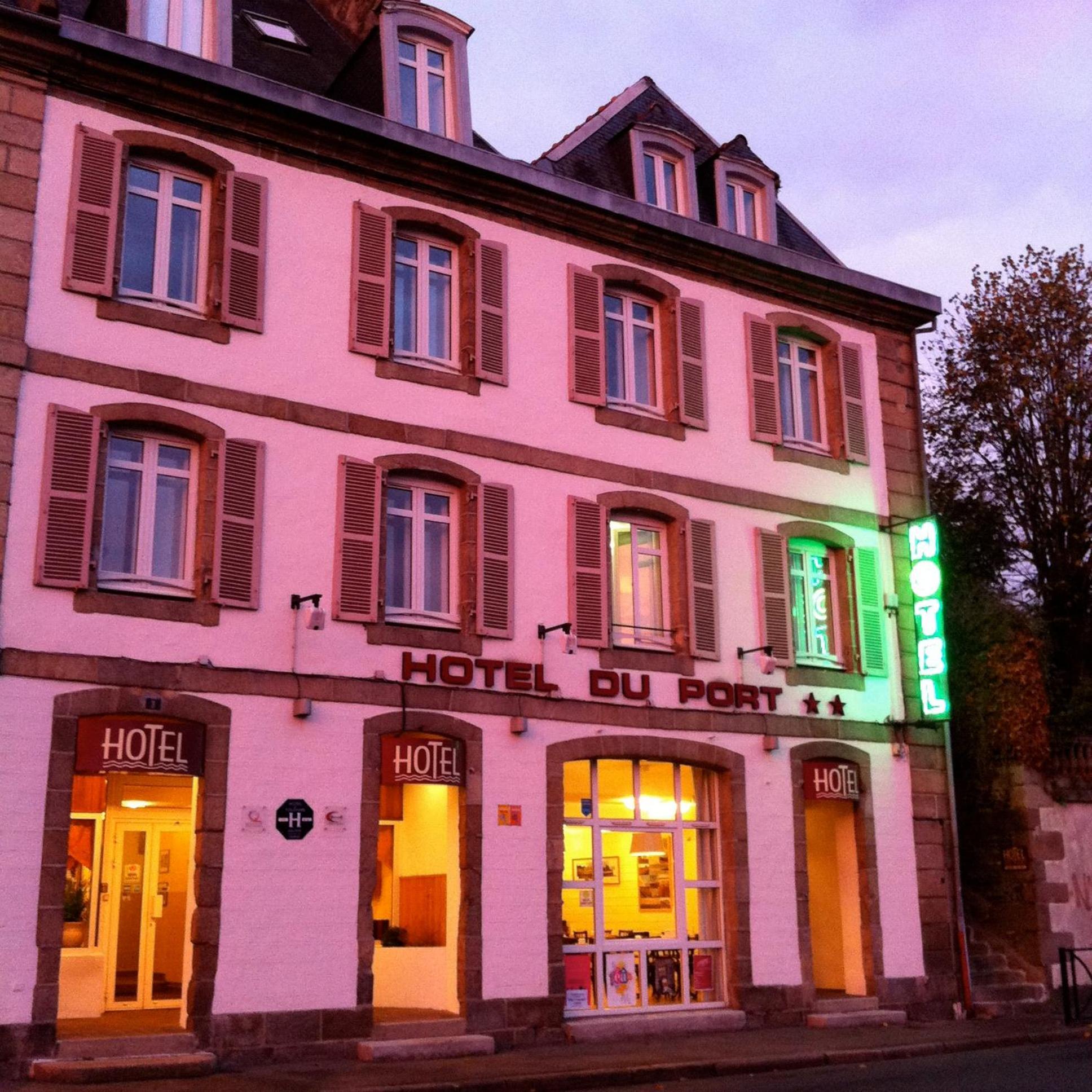 Hotel Du Port モルレー エクステリア 写真