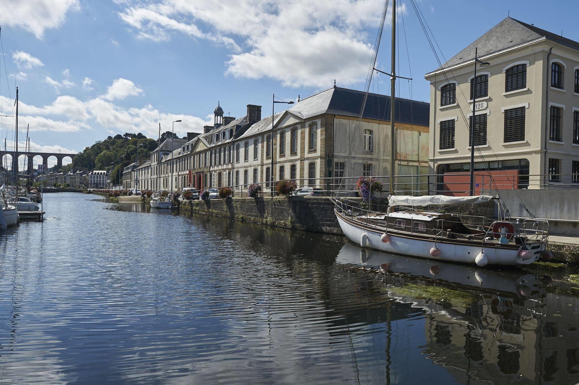 Hotel Du Port モルレー エクステリア 写真